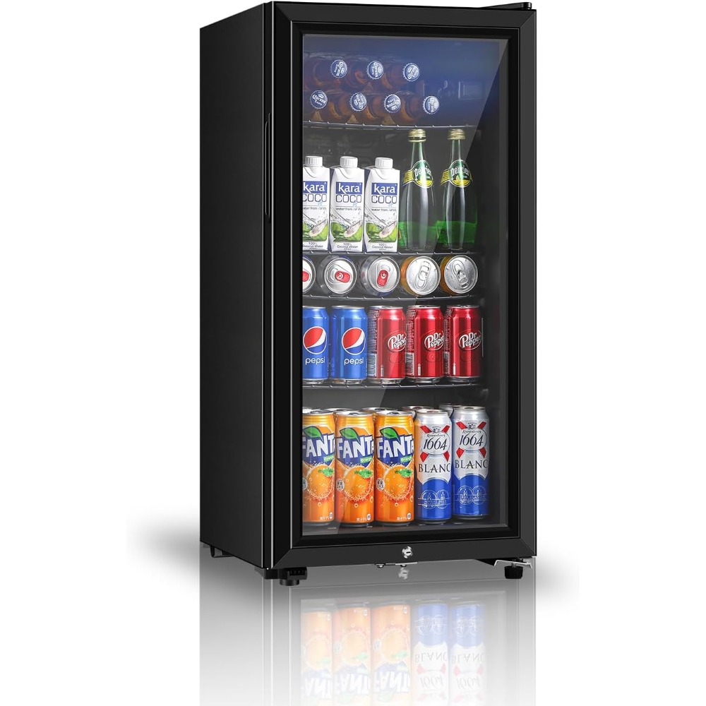 Wine Beer Foot - Beverage Refrigerator, Three Point Two Cubic