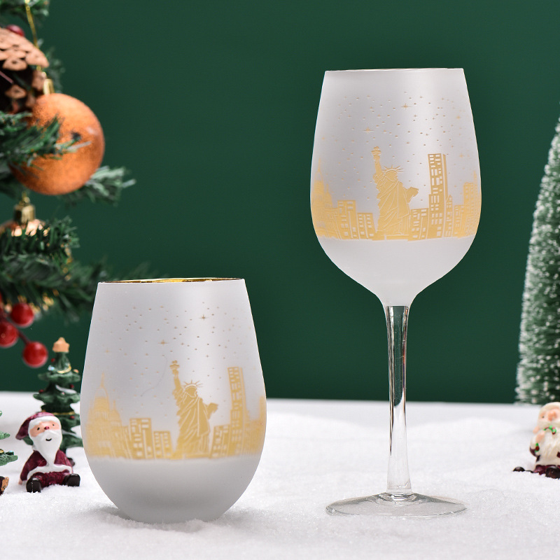 Creative Glass Wine Beer Cup T - Wine Beer Foot ulasan dan harga