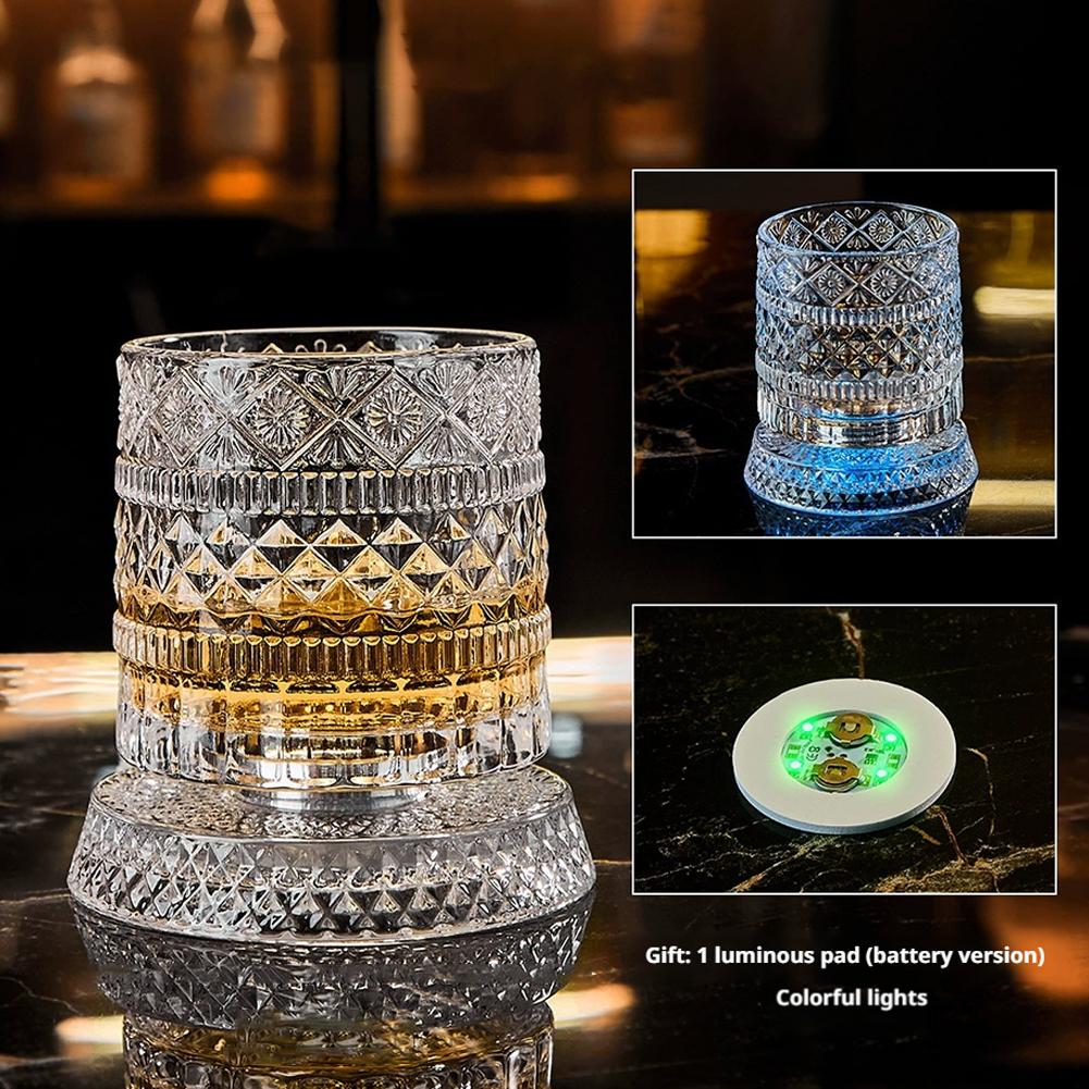 Rotating Whiskey Glass Creativ - Wine Beer Whiskey ulasan dan harga