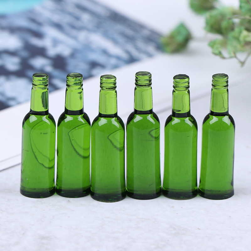 6pcs 1:12 Dollhouse Miniature  - Wine Beer And ulasan dan harga