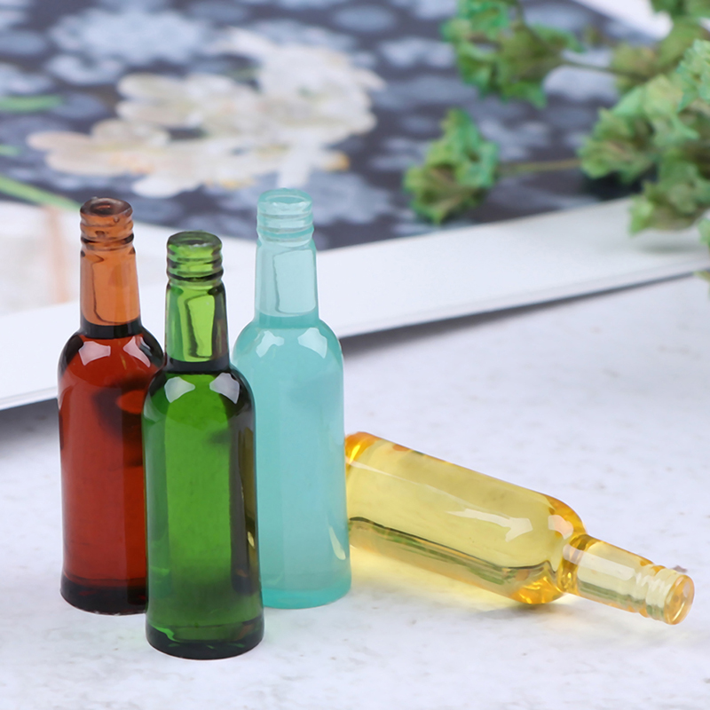 6pcs 1:12 Dollhouse Miniature  - Wine Beer And ulasan dan harga