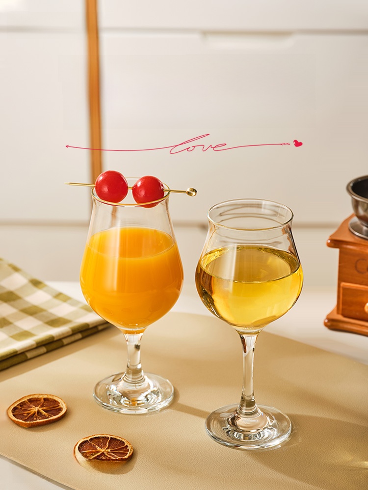 Lead-Free Glass Wine Glasses B - Wine Beer Foot ulasan dan harga