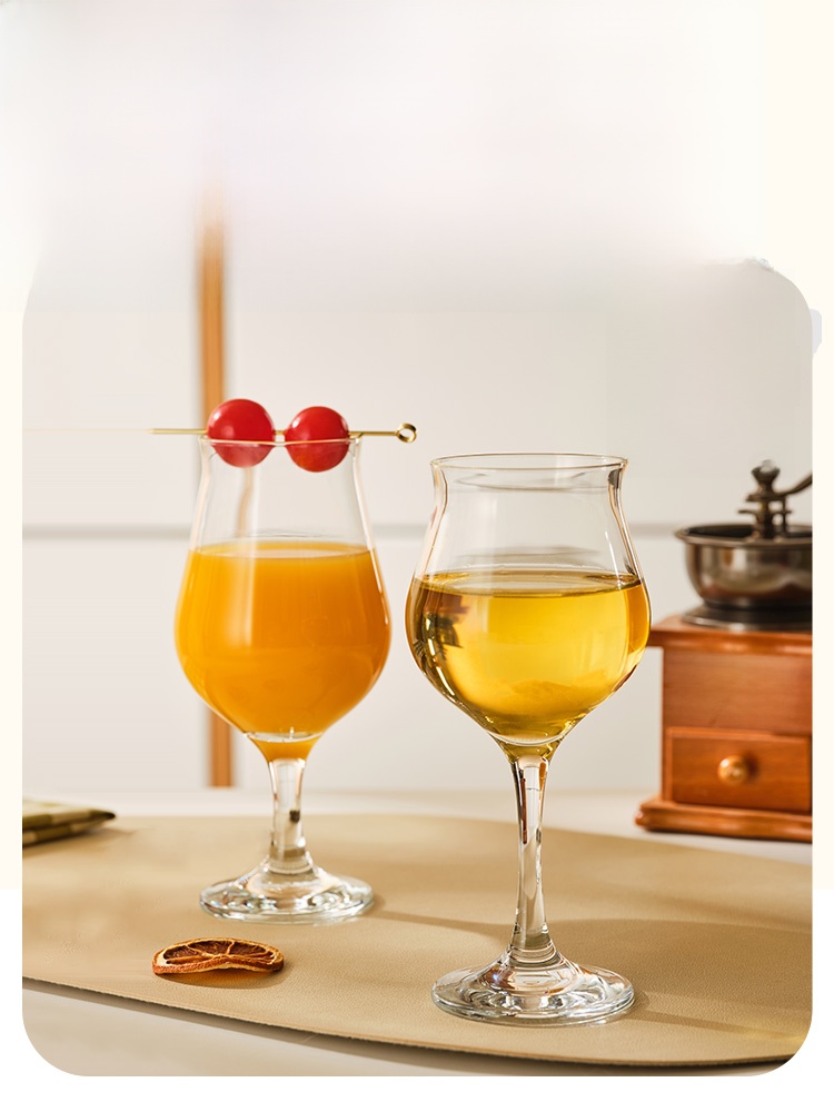 Lead-Free Glass Wine Glasses B - Wine Beer Foot ulasan dan harga