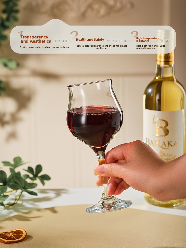 Lead-Free Glass Wine Glasses B - Wine Beer Foot ulasan dan harga