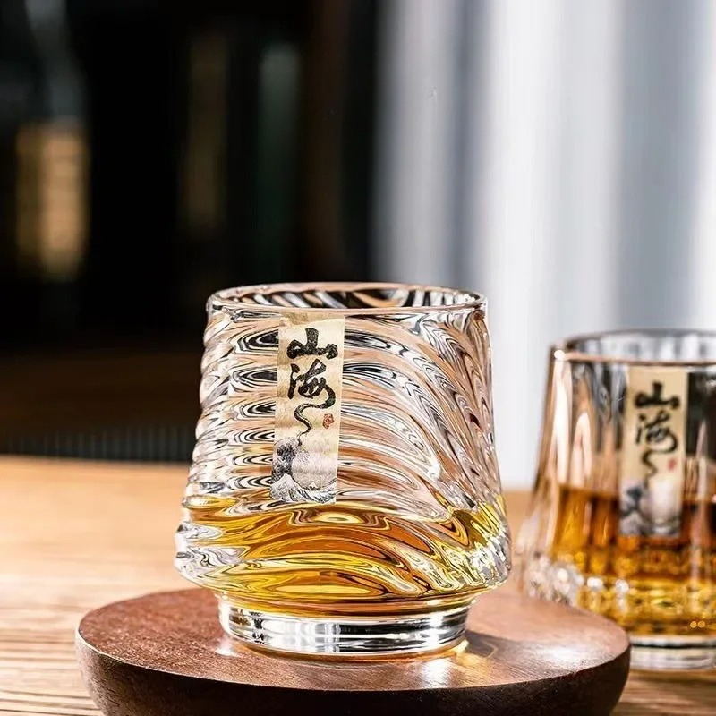 Glass Whiskey Cup Set Shanhai  - Wine Beer Whiskey ulasan dan harga