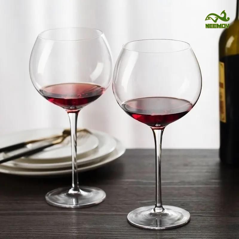 Middle Aged Tulip Painted Glas - Wine Beer Foot ulasan dan harga