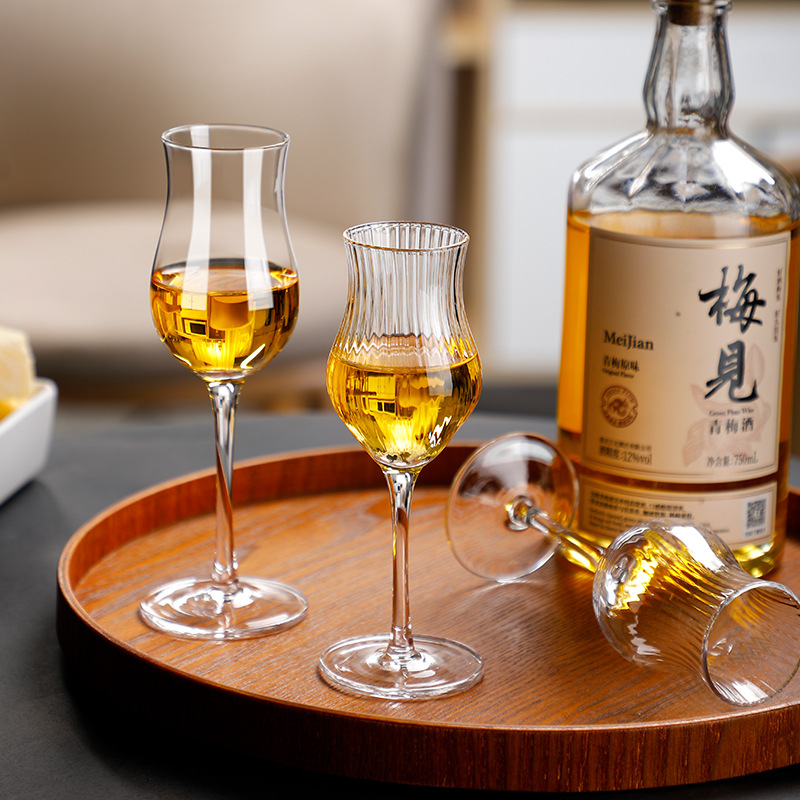 High Foot Crystal Glass Coffee - Wine Beer Foot ulasan dan harga