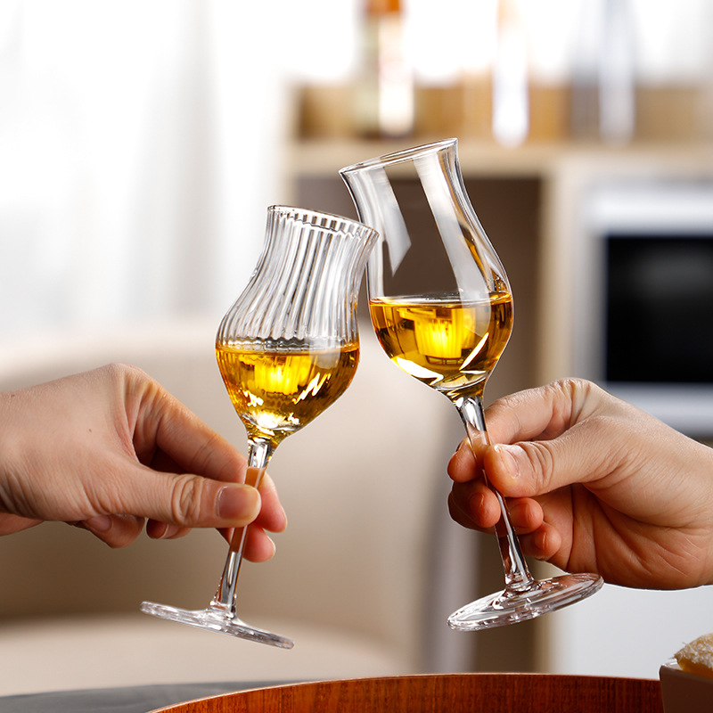 High Foot Crystal Glass Coffee - Wine Beer Foot ulasan dan harga