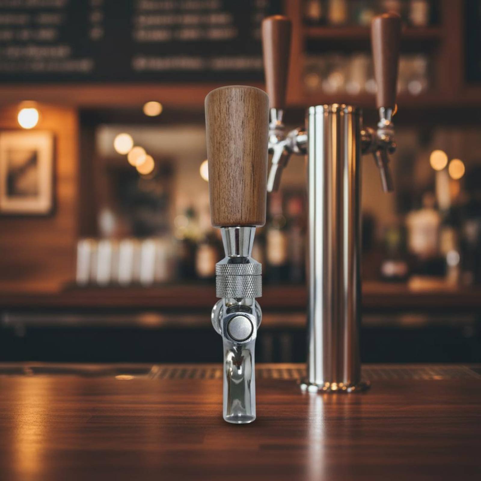 Short Wooden Beer Handle Solid - Wine Beer And ulasan dan harga