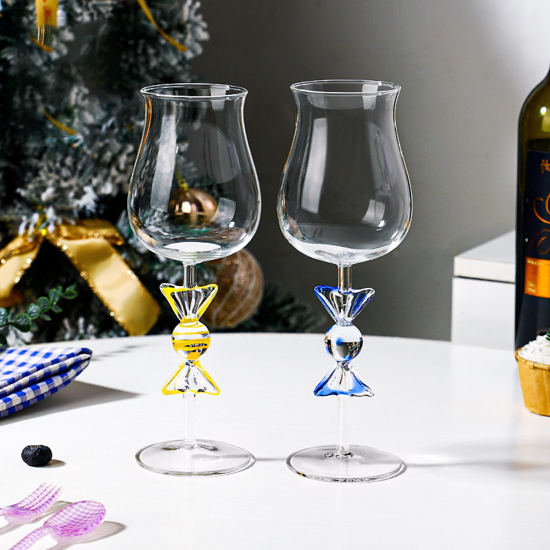 High Borosilicate Creative Can - Wine Beer Foot ulasan dan harga