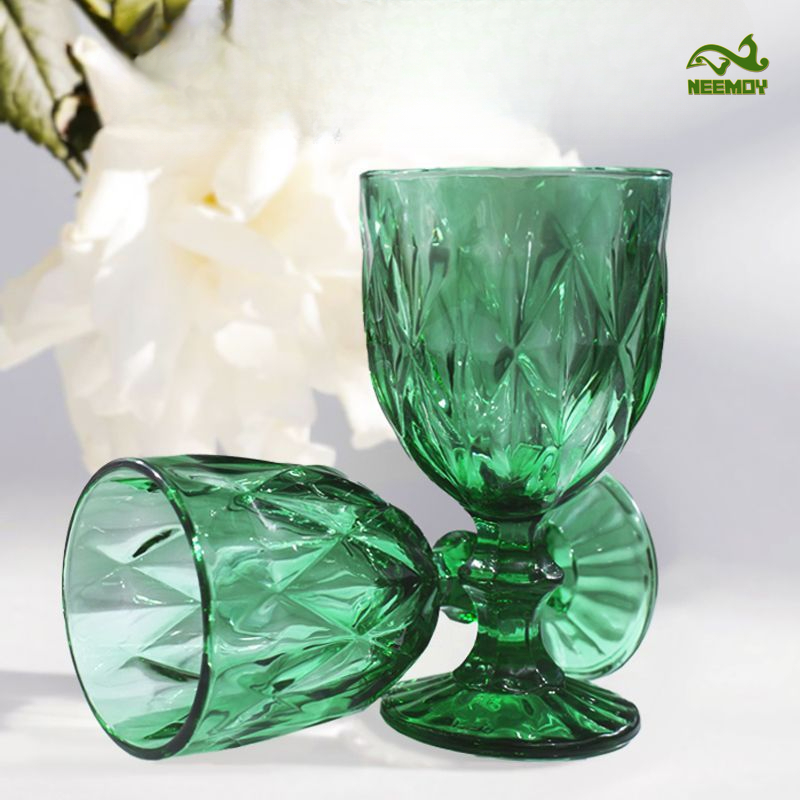 Green Engraved Relief High Foo - Wine Beer Foot ulasan dan harga