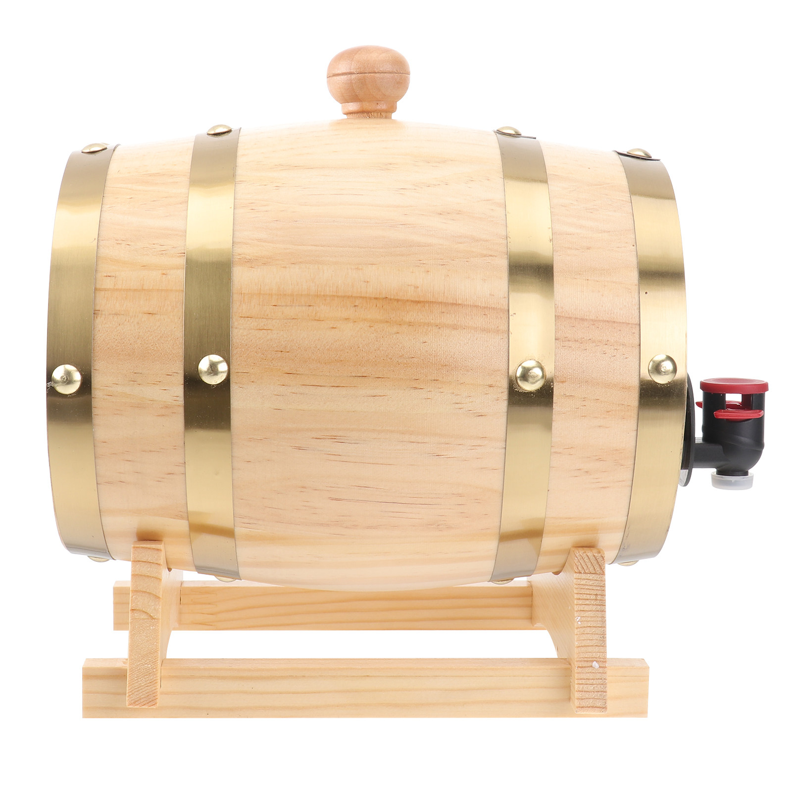 1Pcs Handcrafted Oak Wine Barr - Wine Beer Whiskey ulasan dan harga