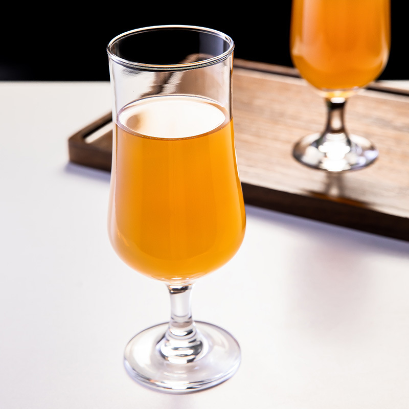 Thickened High Foot Juice Glas - Wine Beer Foot ulasan dan harga