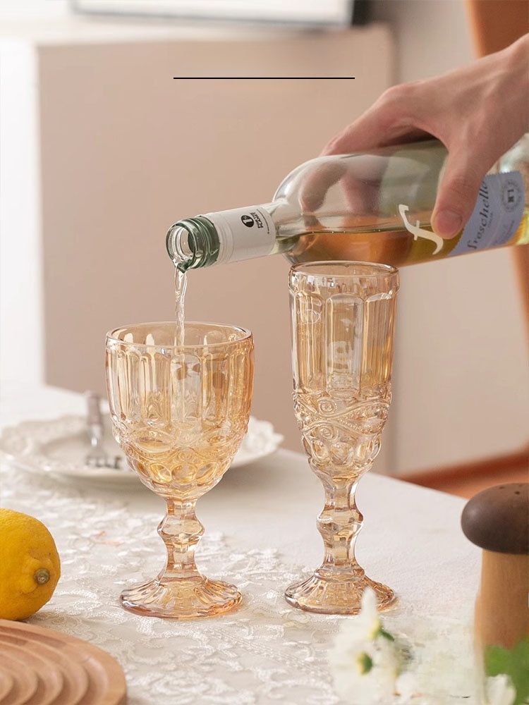 Amber Relief High Foot Champag - Wine Beer Foot ulasan dan harga