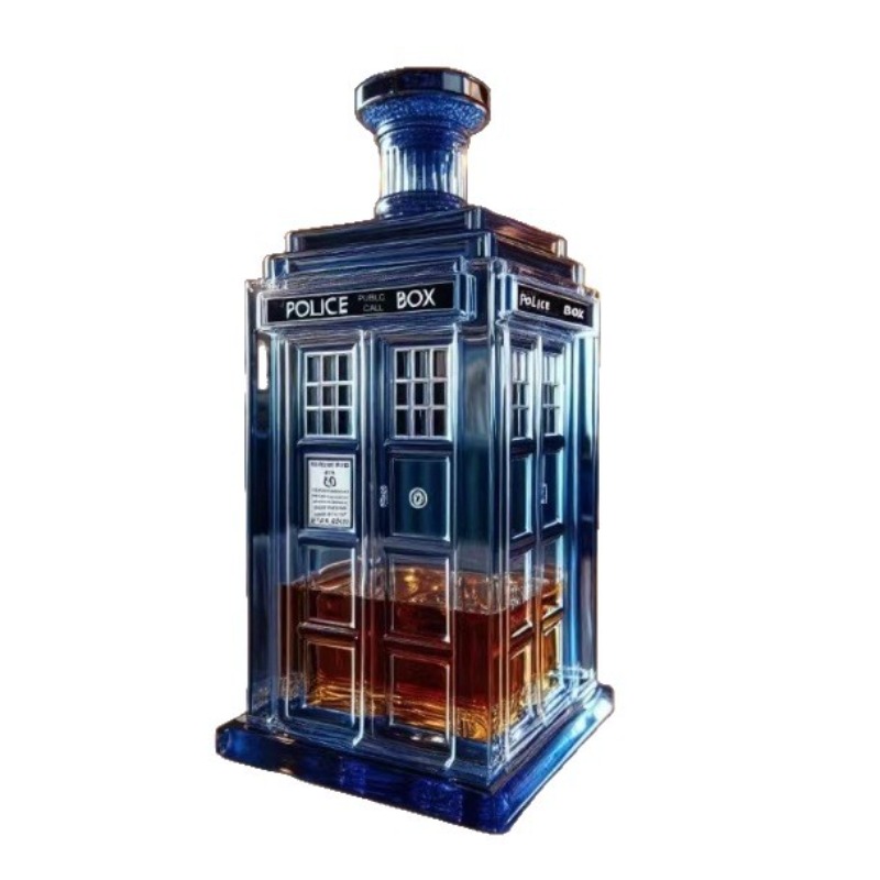 Creative Phone Booth Decanter  - Wine Beer Whiskey ulasan dan harga